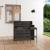 Set mobilier bar de grădină cu perne, 3 piese, gri GartenMobel Dekor