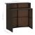 Set mobilier bar de grădină cu perne, 4 piese, maro GartenMobel Dekor