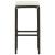 Set mobilier bar de grădină cu perne, 4 piese, maro GartenMobel Dekor