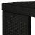 Set mobilier bar de grădină cu perne, 5 piese, negru, poliratan GartenMobel Dekor