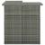 Set mobilier bar de grădină, cu perne, 4 piese, gri, poliratan GartenMobel Dekor