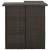 Set mobilier bar de grădină cu perne, 8 piese, maro, poliratan GartenMobel Dekor