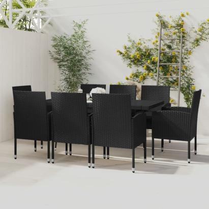 Set mobilier de grădină, 9 piese, poliratan GartenMobel Dekor