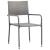 Set mobilier de grădină, gri, 3 piese, antracit, poli ratan GartenMobel Dekor