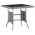 Set mobilier de grădină, gri, 3 piese, antracit, poli ratan GartenMobel Dekor