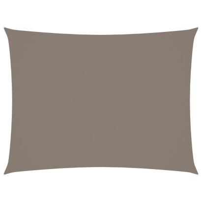 Parasolar, gri taupe, 2x3,5 m, țesătură oxford, dreptunghiular GartenMobel Dekor