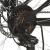 Bicicletă montană cu 21 viteze, roată 26 inci, negru, 36 cm GartenMobel Dekor