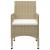 Set mobilier de grădină, 5 piese, bej GartenMobel Dekor