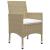 Set mobilier de grădină, 5 piese, bej GartenMobel Dekor