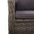 Set mobilier pentru grădină, 5 piese, gri GartenMobel Dekor