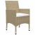 Set mobilier de grădină, 5 piese, bej GartenMobel Dekor
