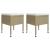 Set mobilier de grădină, 5 piese, bej GartenMobel Dekor