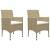Set mobilier de grădină, 5 piese, bej GartenMobel Dekor