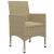 Set mobilier de grădină, 5 piese, bej GartenMobel Dekor