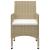 Set mobilier de grădină, 5 piese, bej GartenMobel Dekor