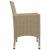 Set mobilier de grădină, 5 piese, bej GartenMobel Dekor