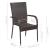 Set mobilier de grădină, 5 piese, maro GartenMobel Dekor