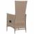 Set mobilier de grădină, 5 piese, bej GartenMobel Dekor