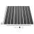 Set de panouri de gard, negru, 1484x(105-186) cm, WPC   GartenMobel Dekor