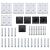 Set panouri gard, 699x146 cm, maro, WPC   GartenMobel Dekor