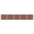 Set panouri gard, 872x146 cm, maro, WPC   GartenMobel Dekor