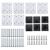 Set panouri gard, 872x146 cm, maro, WPC   GartenMobel Dekor