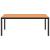 Set mobilier de grădină, 9 piese, negru, aluminiu GartenMobel Dekor