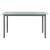Set mobilier de grădină, 7 piese, argintiu și negru, aluminiu GartenMobel Dekor
