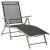 Set mobilier de grădină, 10 piese, negru și argintiu GartenMobel Dekor