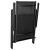 Set mobilier bistro, 3 piese, negru, aluminiu și textilenă GartenMobel Dekor