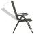 Set mobilier bistro, 3 piese, negru și antracit GartenMobel Dekor