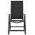 Set mobilier bistro, 3 piese, negru și antracit GartenMobel Dekor