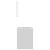 Set mobilier de baie, alb, lemn prelucrat GartenMobel Dekor