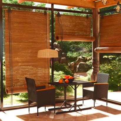 Set mobilier de grădină, 3 piese, negru GartenMobel Dekor