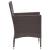 Set mobilier de grădină, 3 piese, maro GartenMobel Dekor