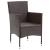 Set mobilier de grădină, 3 piese, maro GartenMobel Dekor