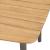 Set mobilier de grădină, 3 piese, negru, poliratan GartenMobel Dekor