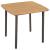 Set mobilier de grădină, 3 piese, negru, poliratan GartenMobel Dekor