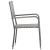 Set mobilier de grădină, 3 piese, gri, poliratan GartenMobel Dekor