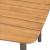Set mobilier de grădină, 5 piese, negru, poliratan GartenMobel Dekor