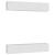 Comode TV, 4 buc., alb, 80x30x30 cm, lemn compozit GartenMobel Dekor