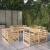 Set mobilier de grădină, 9 piese, lemn masiv de pin GartenMobel Dekor