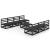 Set mobilier de grădină, 8 piese, negru, lemn masiv de pin GartenMobel Dekor