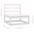 Set mobilier de grădină, 7 piese, alb, lemn masiv de pin  GartenMobel Dekor