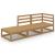 Set mobilier de grădină, 3 piese, maro miere, lemn masiv de pin GartenMobel Dekor