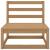 Set mobilier de grădină, 4 piese, maro miere, lemn masiv de pin GartenMobel Dekor