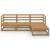 Set mobilier de grădină, 4 piese, maro miere, lemn masiv de pin GartenMobel Dekor