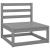 Set mobilier de grădină, 8 piese, gri, lemn masiv de pin GartenMobel Dekor