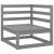Set mobilier de grădină, 8 piese, gri, lemn masiv de pin GartenMobel Dekor