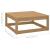Set mobilier de grădină, 11 piese, maro miere, lemn masiv pin GartenMobel Dekor